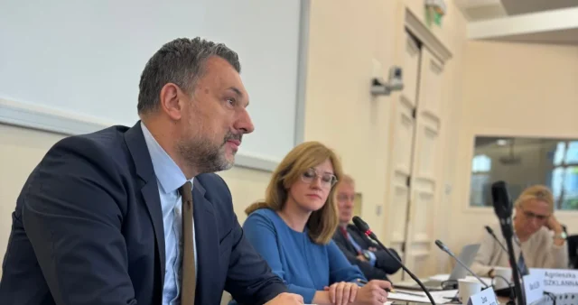 Konaković u Parizu: Upozorio Vijeće Evrope na destabilizirajuće poteze Dodika