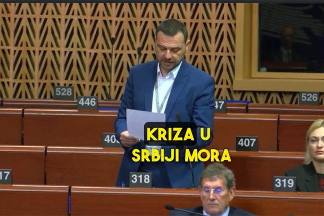 SALEE Sjednica u Strasbourgu: Magazinović upozorava na opasnost velikosrpske ideologije u Srbiji