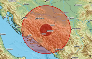 Zemljotres kod Sarajeva! Podrhtavanje tla uznemirilo građane, poznati prvi podaci o epicentru!